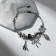 Assortment "Mardgeri" romantic, owl, owl, black color in silver, l = 18 cm