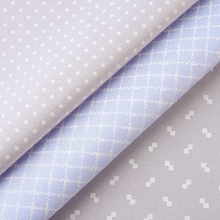 Patchwork fabric 3 flaps "Tenderness", 50 × 50 cm-1