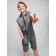 Sports suit for a boy, height 164 cm, light gray color