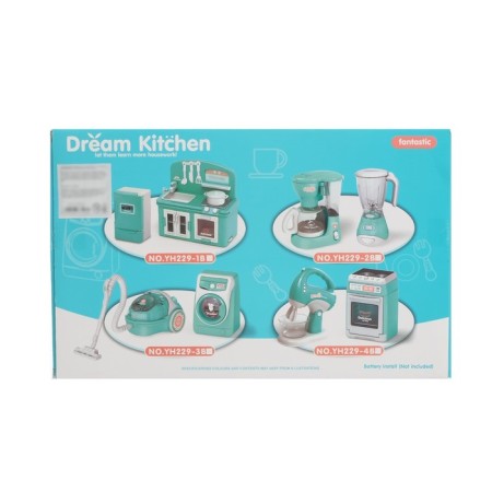 Set of household appliances "Funny cleaning", with light and sound effects-3