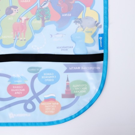Protective seat cover - Perenopinai "Map of Russia" 670x475 mm-4