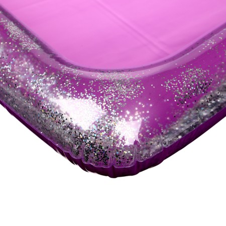 Inflatable sandbox for the playground, with sparkles, 60x45 cm, lilac color-5