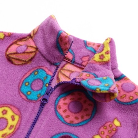 Jumper children's, lilac color/donuts, height 146 cm-6
