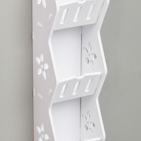 Bathroom shelf 43 x 11 cm, plastic-3