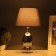 Table lamp "Isolda" 1x40W E27 Smoky 22.5x22.5x38cm