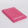 Cover for passport, pink color