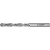 Zubrov metal drill, steel P6M5, cylindrical shank, 4 x 75 mm, class in
