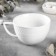 Porcelain cup Wilmax "Julia Vysotskaya", 500 ml, white color
