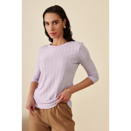 Female jumper Eliseeva Olesya, size 50, purple color