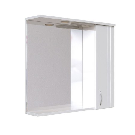 Cabinet-mirror suspended SANSTAR "Volga 70" White-2