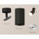 AMBRELLA LIGHT, TECHNO, XM6323010, GU5.3, Black Black Sand Color.