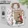 New Year's folding box "New Year's botanist" 14 x 16 x 14 cm, New Year