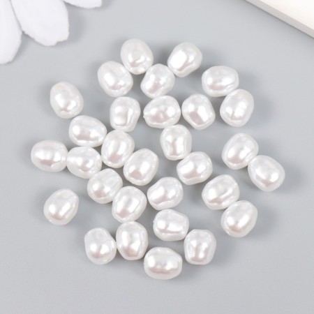 Beads for creativity Plastic "Buser Pearls of irregular shape" set of 30 pcs 0.6x0.6x0.6 cm-1