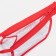 Lightning cosmetic bag, red/transparent color