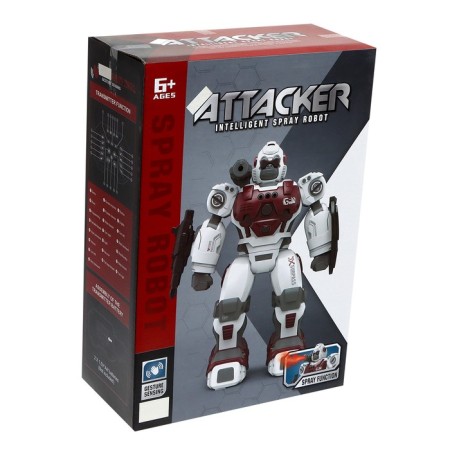 Gorillabot robot, radio -controlled, gun steam, light, sound, with a battery-15