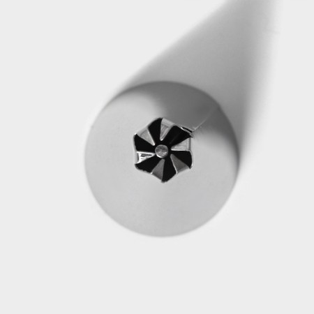 Confectionery nozzle, d = 3 cm, output 1.3 cm, stainless steel-1