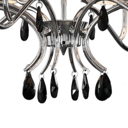 Suspended chandelier Mantra andrea, E14, 12x20W, 635 mm, chromium color-5