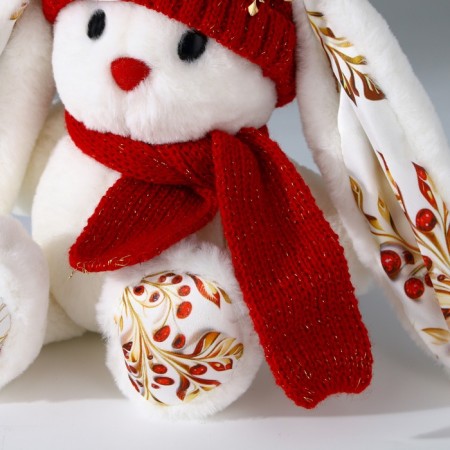 Soft toy Bunny "Winter LI"-6