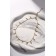 Metallica chocker crosses, color gold, l = 30 cm