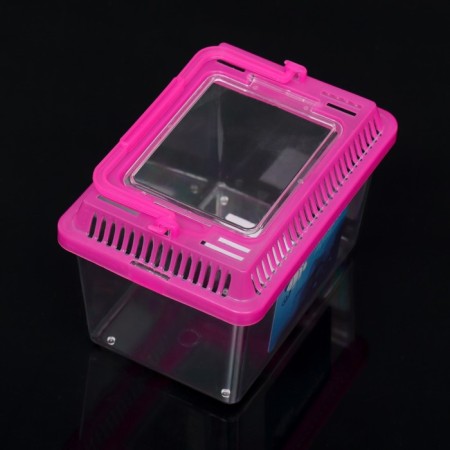 Rectangular carrying, 13.5 x 9.3 x 10 cm, pink-2