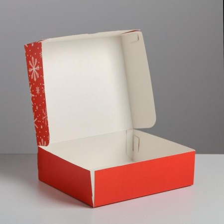 Packaging for confectionery "Gift from Santa Claus", 20 x 17 x 6 cm, New Year-4