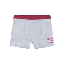 Basic boys panties, height 110-116 cm, color gray melange