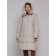 Coat insulated winter female, size 42, beige color