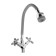 Kitchen mixer Zein ZC2030, flexible silicone spout, crane boux brass 1/2 "
