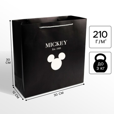 Gift package, 30x30x12 cm, packaging, Mickey Mouse
