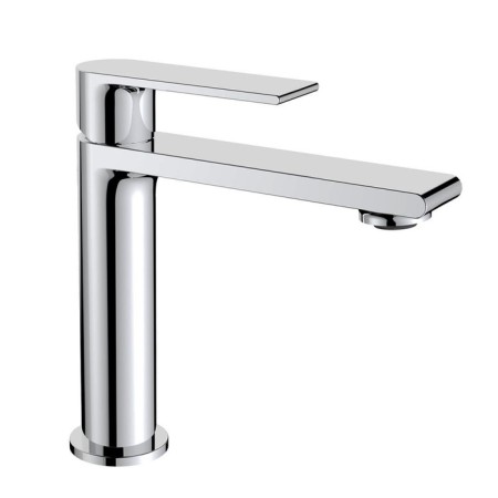 Vince Vogue VBF-1V1ch shell mixer, single-leaf, pour 133 mm, brass, chrome