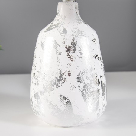 Pani table lamp E14 40W silver 20x20x32cm Risalux-3