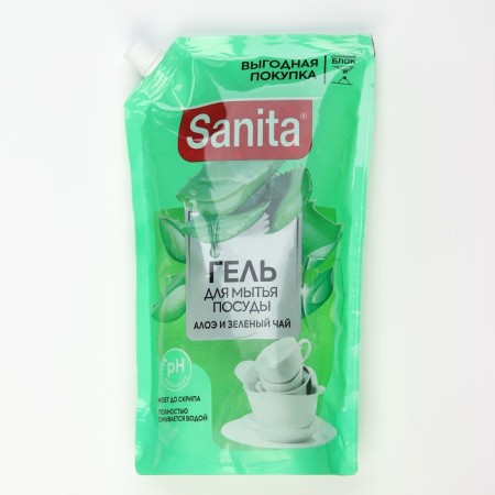 Sanita dishes "Aloe and Green Tea", Doi-Pak, 900 g