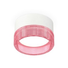 Lumber of the invoice with composite crystal Ambrella Light, XS8101032, GX53 LED 12 W, white sand, pink color