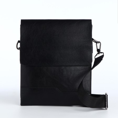 Male bag, black color-2