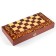 Board Game 3 in 1 "Mahon": chess, backgammon, checkers, wooden board 40 x 40 cm