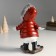 Polystone souvenir "Goose in a down jacket with a ski hood" 8x14x20.5 cm