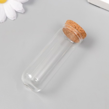 Decor for creativity Glass "Kill with a traffic jam" 2.5x2.5x7 cm