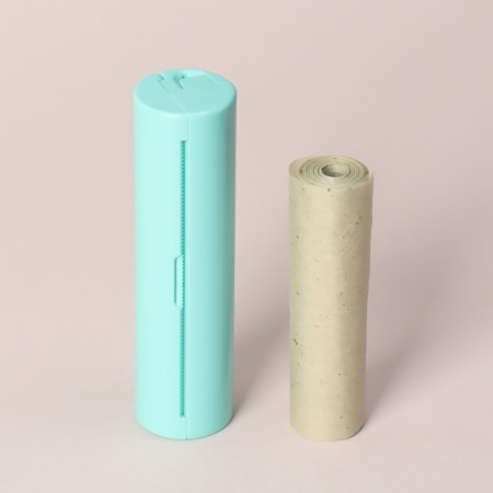 Matifying napkins, in roll, d = 2.4 × 9 cm, 7 m, green color-4