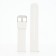 Smart hours strap, 20 mm, silicone, white
