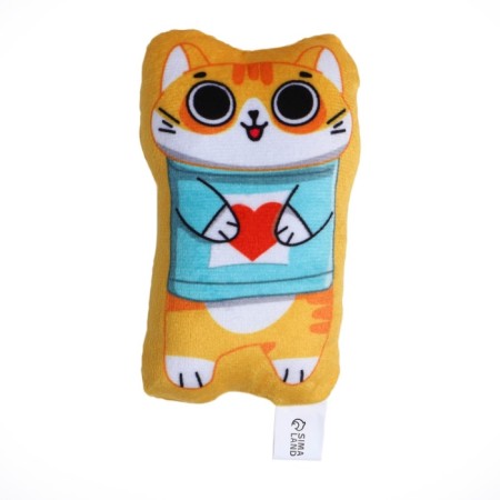 A toy for cats with mint "cat", 12 x 7.5 cm-1
