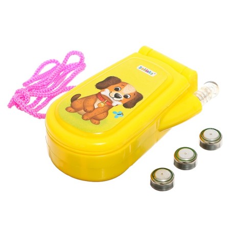 Musical phone "Friends", sound effects, works from batteries, mix-6