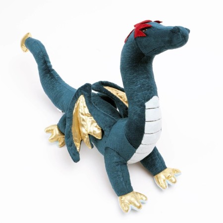 Soft toy "Dragon", 34 cm, blue color