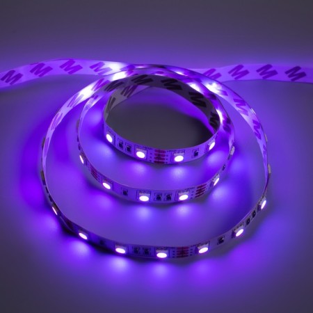 Ecola Pro 1 m, IP20, SMD5050, 60 LED/m, 14.4 W/m, 12 V, RGB