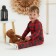 New Year. Costume: jumper and pants crumb I am "cell", height 68-74 cm, red