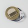 The built -in Citilux “Scully” CLD006R3, 7.7x7.7 cm, 1x1W, LED, brown color