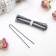 Hair hairpin "Ordinary" 7 cm, black (set 10 pcs)