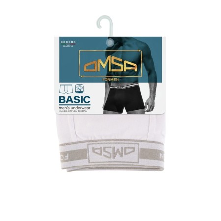 Men's Boxers Omsa 1234, size 54, Bianco color-2