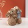 The decor "Two bunnies are hugged" 12x24x25 cm
