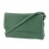 Female bag, artificial leather, green 26x7x16.5 cm