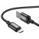 Hoco X89, Micro USB - USB, 2.4 A, 1 m, woven wire, black